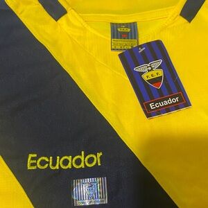 Ecuador Yellow Soccer Jersey Tee